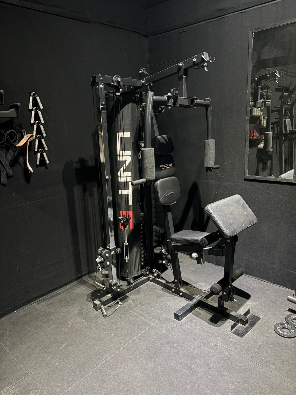 Unit 6 Krachtstation - Compleet voor Thuisgym, Sport en Fitness, Ophalen, Gebruikt, Krachtstation, Armen