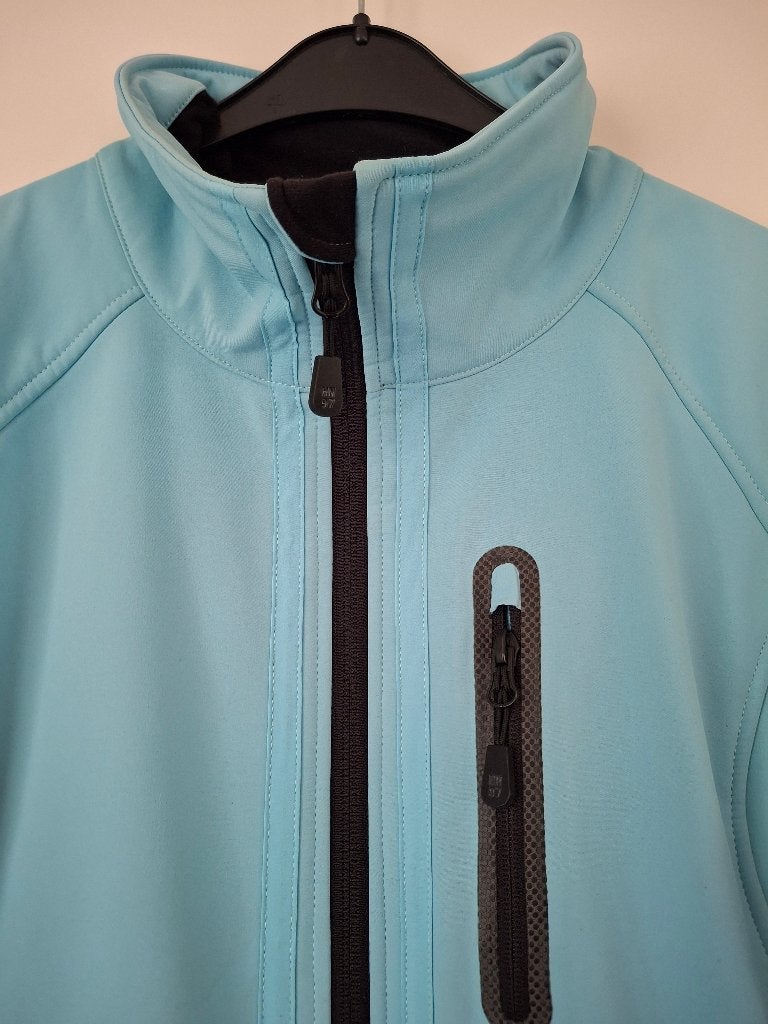 Outdoorjas maat L - lichtblauw/aqua - Human Nature, Kleding | Dames, Blauw, Maat 42/44 (L), Ophalen of Verzenden, Human Nature