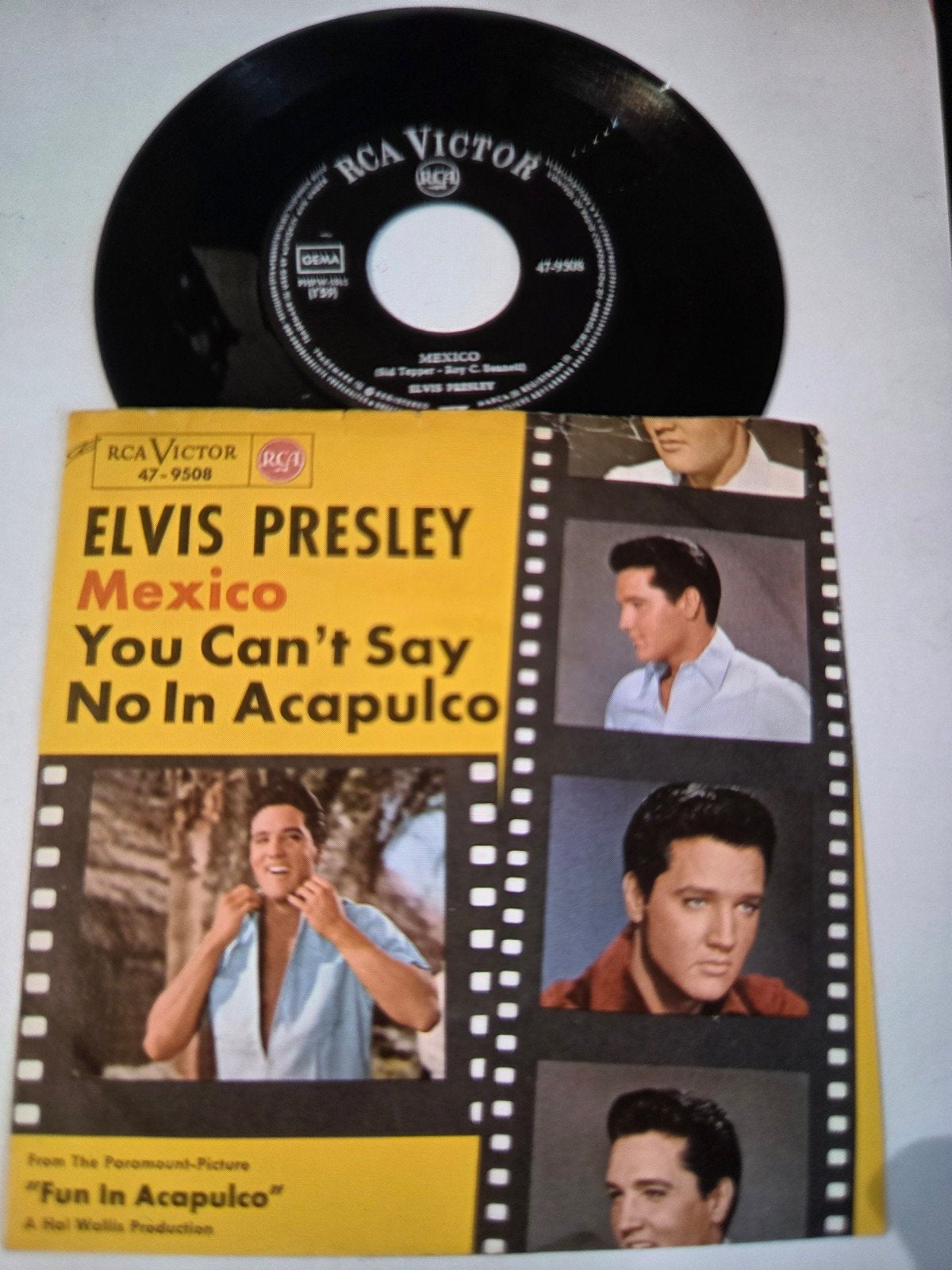 Elvis Presley - Mexico / You Can't Say No In Acapulco, Gebruikt, 7 inch, Pop, EP
