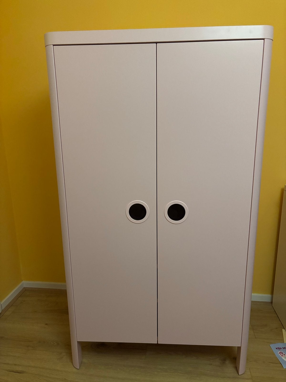IKEA Kledingkast Roze - Kinderkast met Hangruimte en Planken, Ophalen, Gebruikt, 100 tot 150 cm, 50 tot 100 cm