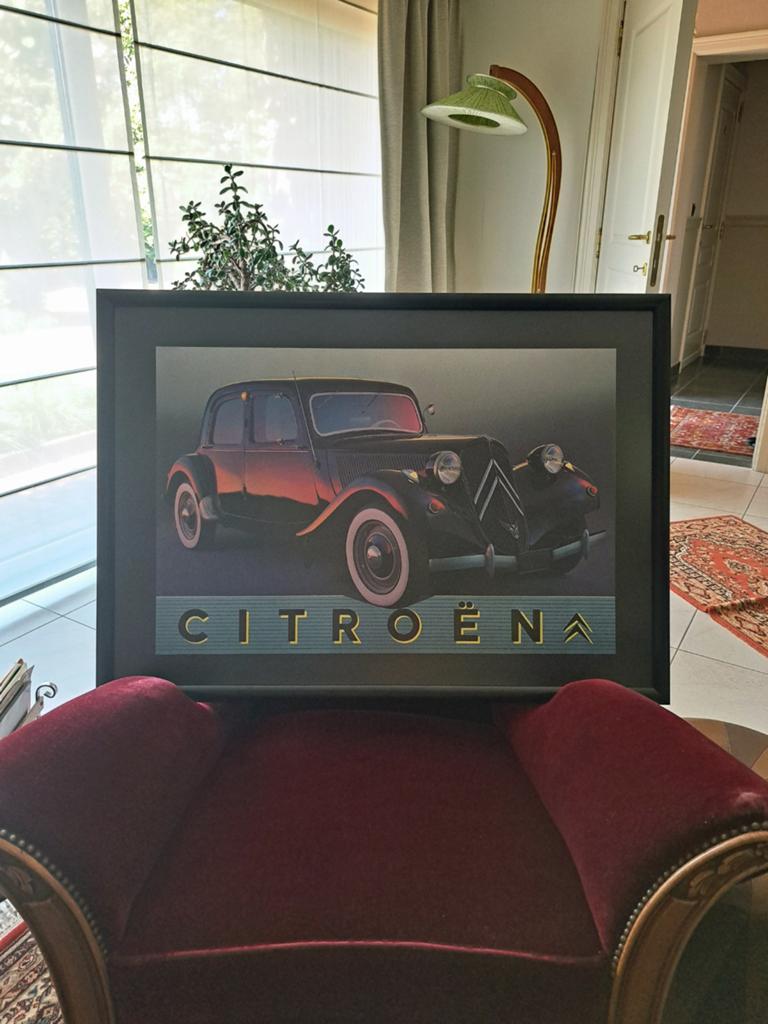 Citroen DS-2CV-Traction originele reclame posters '80, Rechthoekig Liggend, Nieuw, Ophalen of Verzenden, A1 t/m A3
