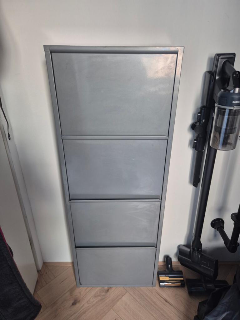 IKEA Schoenenkast - Grijs, 136x50x15cm, Huis en Inrichting, Kasten | Schoenenkasten, Ophalen, Gebruikt, Modern