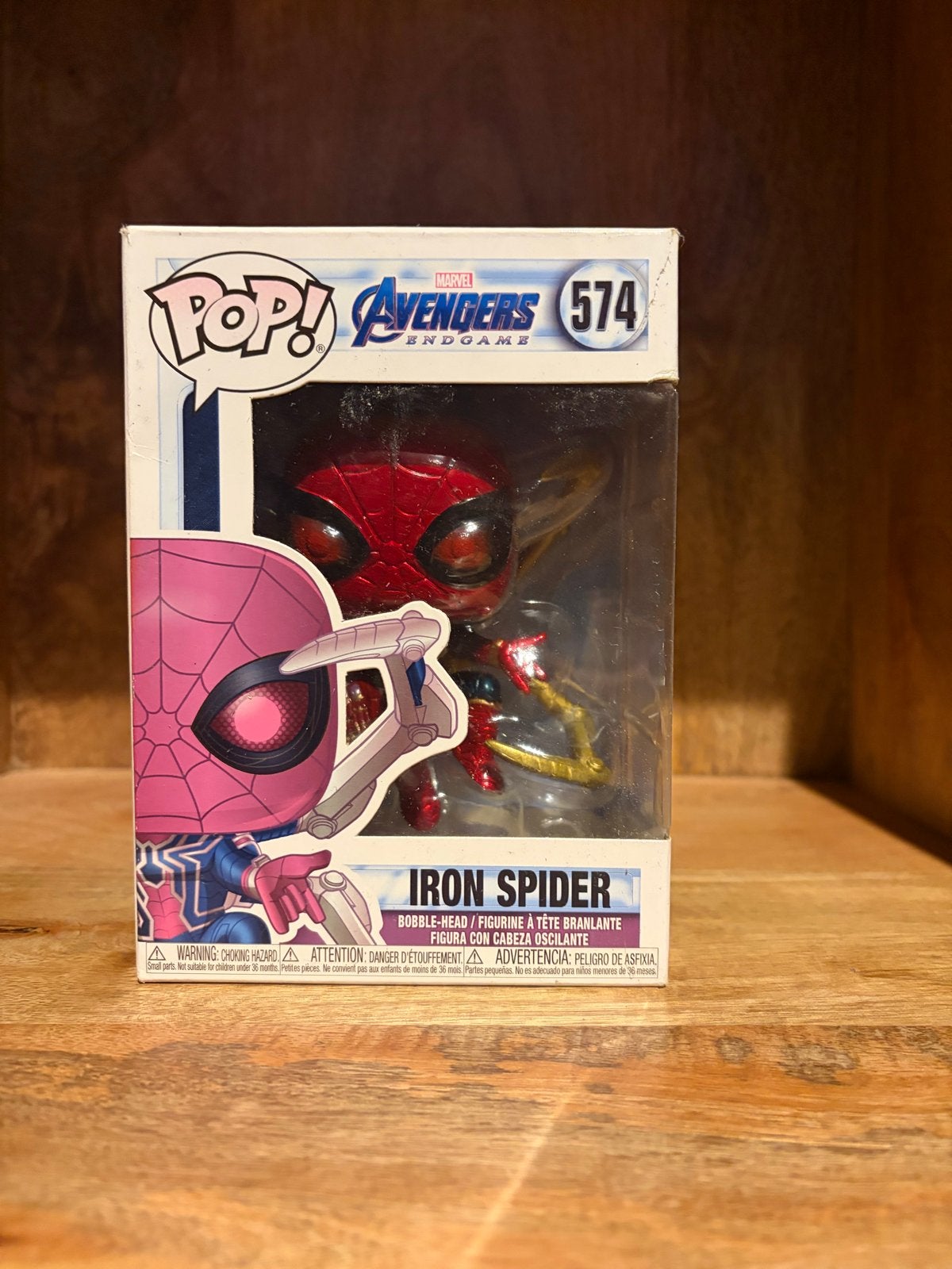 Funko Pop! Marvel Avengers Endgame - Iron Spider #574, Ophalen of Verzenden, Nieuw