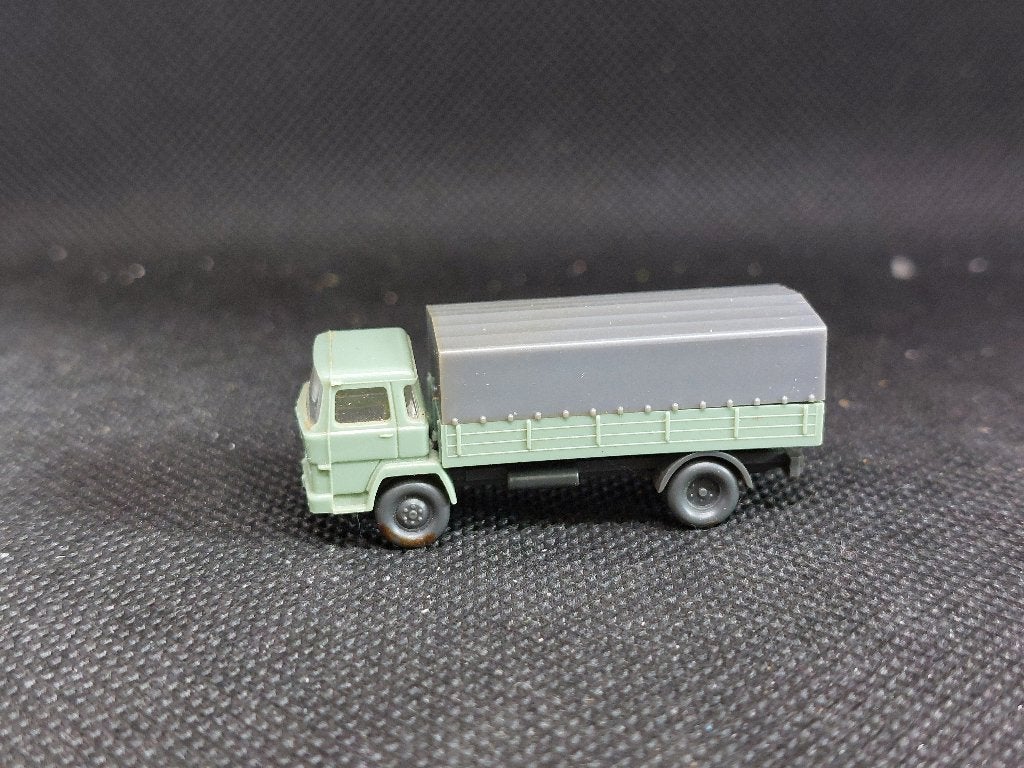 Wiking N42 - Magirus Deutz 100 D 7 huifbakwagen (14621), Overige merken, Gebruikt, Gelijkstroom, Overige typen