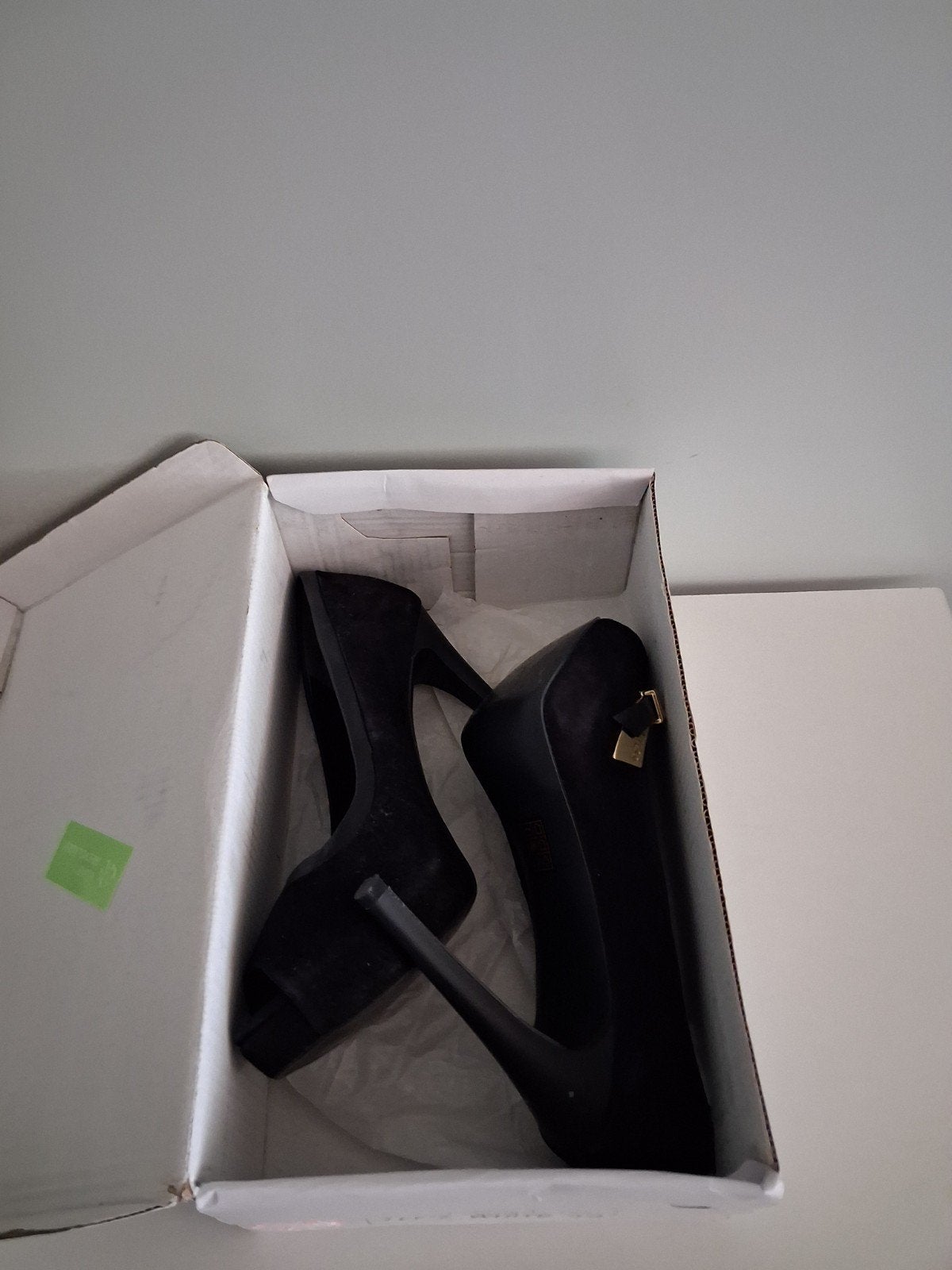 Nieuwe zwarte echt leeren zomerschoenen met hoge hak maat 39, Ophalen of Verzenden, Nieuw, Zwart, Schoenen met hoge hakken