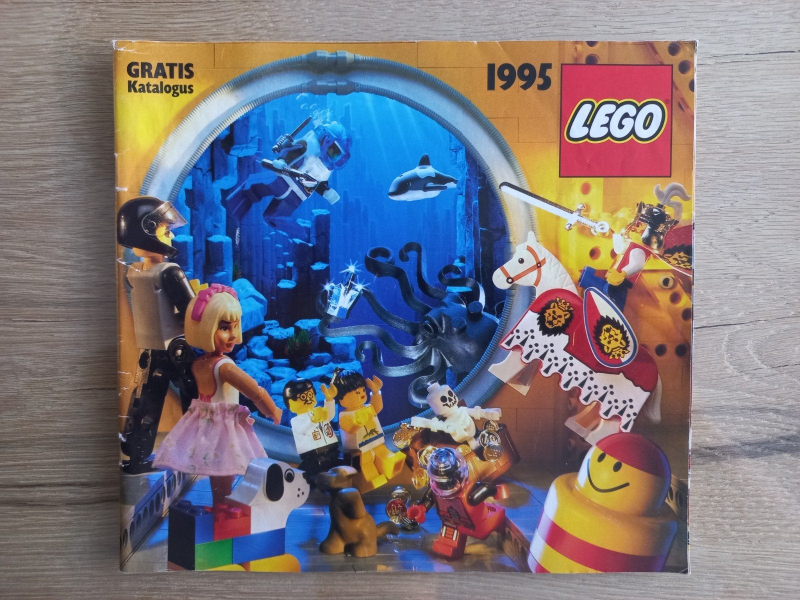 vintage officiële LEGO-productcatalogus uit 1995, Ophalen of Verzenden, Gebruikt, Overige typen, Lego