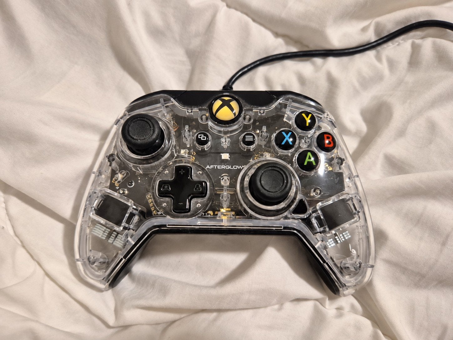 PDP Afterglow Xbox Controller – Bedraad – RGB/LED
Beschrijvi, Spelcomputers en Games, Ophalen of Verzenden, Zo goed als nieuw
