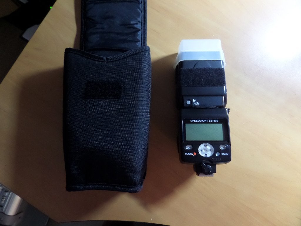 Nikon Speedlight SB-800 Flitser met diffuser en hoes, Audio, Tv en Foto, Fotografie | Flitsers, Nikon, TTL, Verzenden, Externe flitser