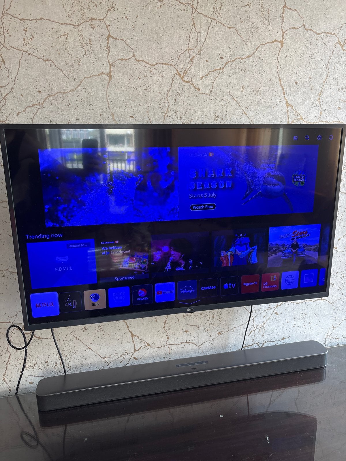 LG Smart TV - Gebruikt, Audio, Tv en Foto, Televisies, Ophalen, 50 Hz, 100 cm of meer, Full HD (1080p)
