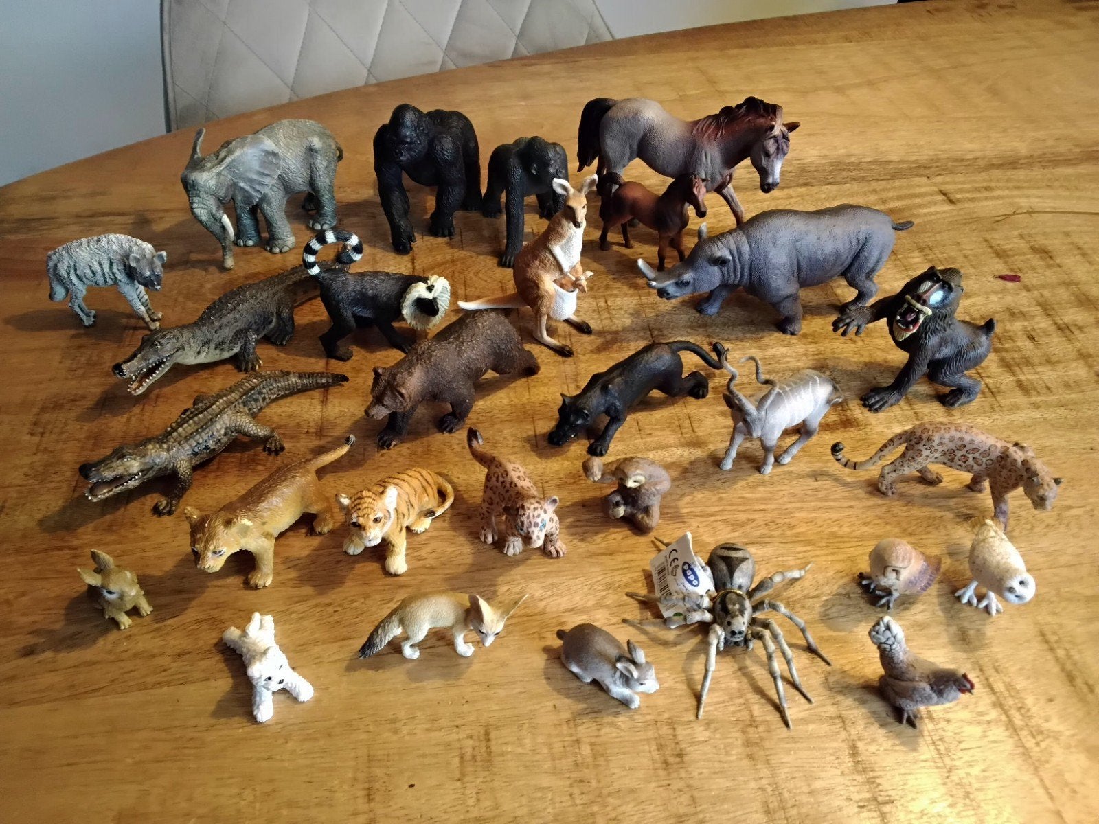 mooie verzameling dieren, 28 stuks, Ophalen of Verzenden
