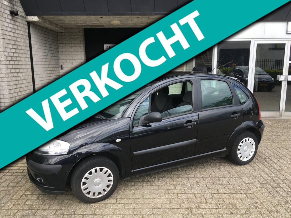 Citroen C3 1.4i Différence / AIRCO / APK NOVEMBER 2026 / NW, Voorwielaandrijving, Zwart, Zwart, Origineel Nederlands