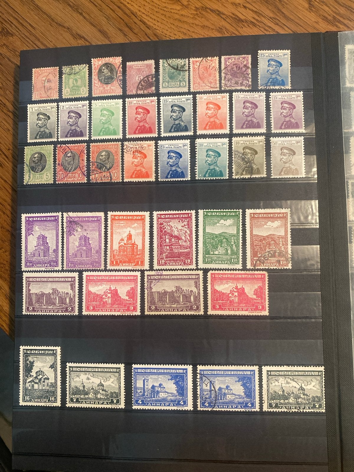 Verzameling oude Servische postzegels, Postzegels en Munten, Ophalen of Verzenden, Overige landen, Gestempeld