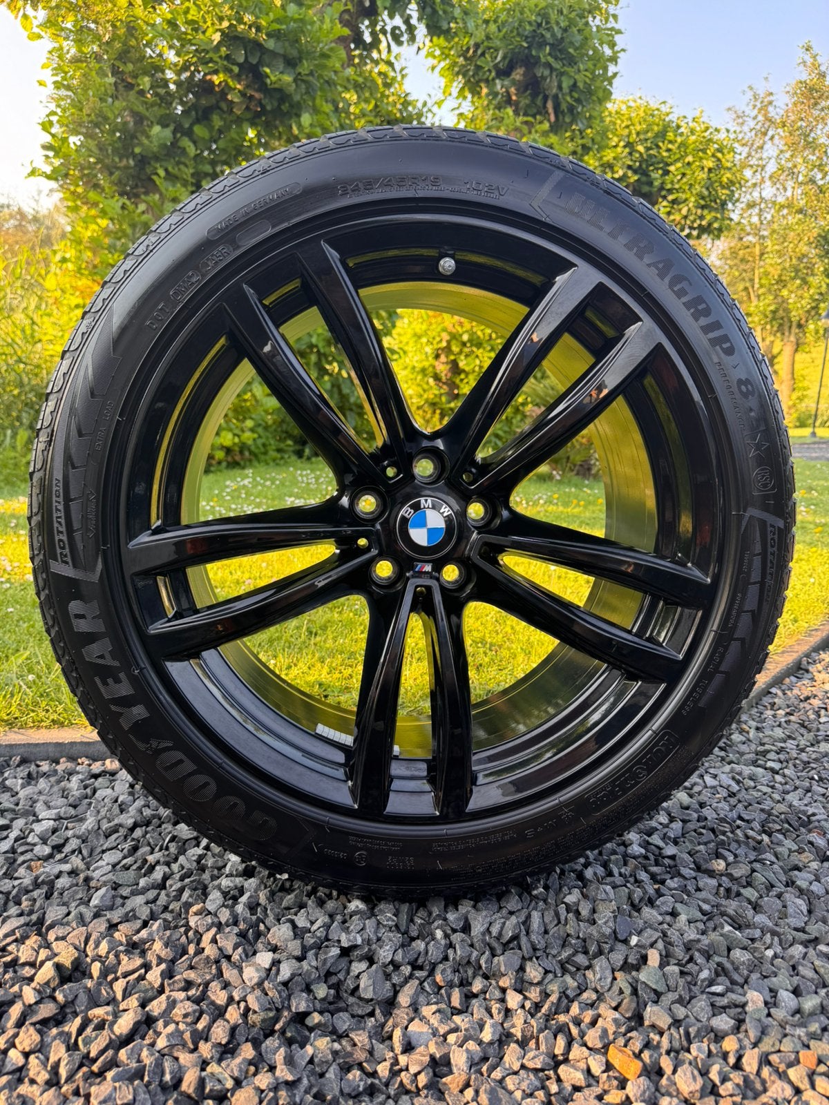 19 inch BMW 5 serie G60 G61 I5 Orig Winterbanden Goodyear, 245 mm, Banden en Velgen, Winterbanden, Ophalen