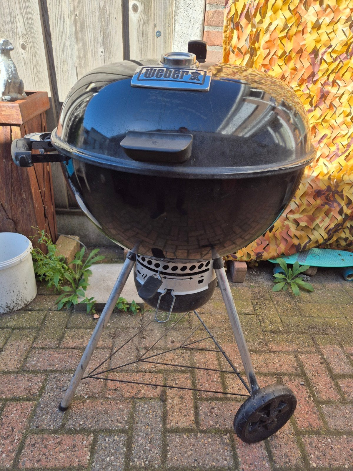 Weber Master-Touch GBS Premium E-5775, Tuin en Terras, Ophalen, Gebruikt, Weber, Met accessoires
