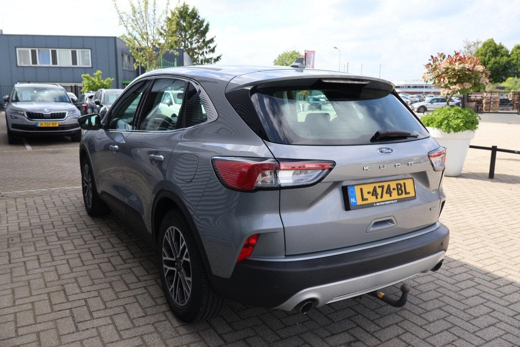 Ford Kuga 2.5 PHEV Titanium 1e Eigenaar | Volledig Onderh |, Auto's, Gebruikt, Euro 6, 4 cilinders, Grijs