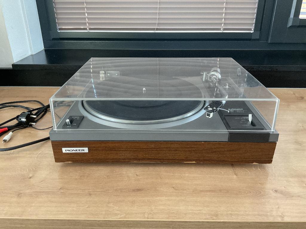 Pioneer snaar gedreven draaitafel PL-112D, Audio, Tv en Foto, Platenspelers, Ophalen, Gebruikt, Pitch-regelaar, Pioneer