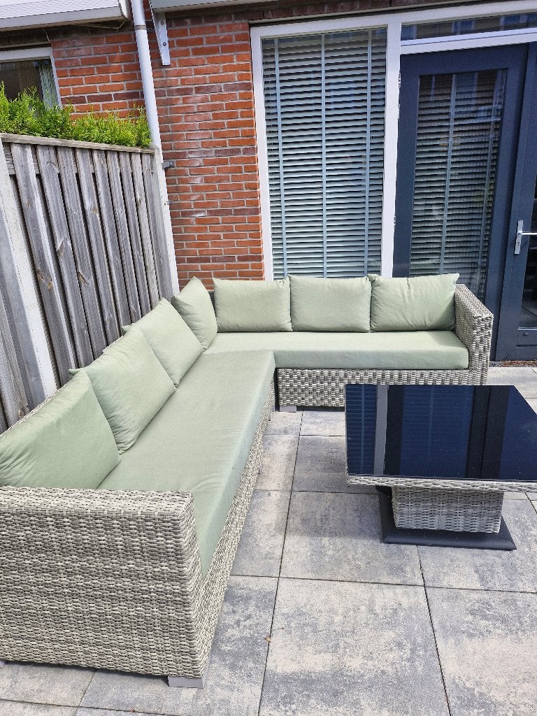Tuinmeubelen, Tuin en Terras, Tuinsets en Loungesets, Ophalen, Bank, Meer dan 8 zitplaatsen, Aluminium