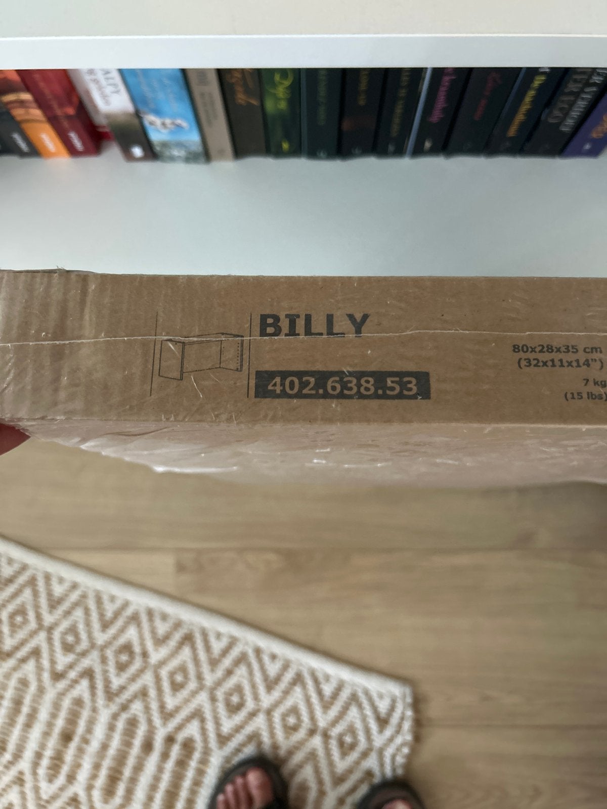 Billy opzetkast wit , nieuw in verpakking, Ophalen