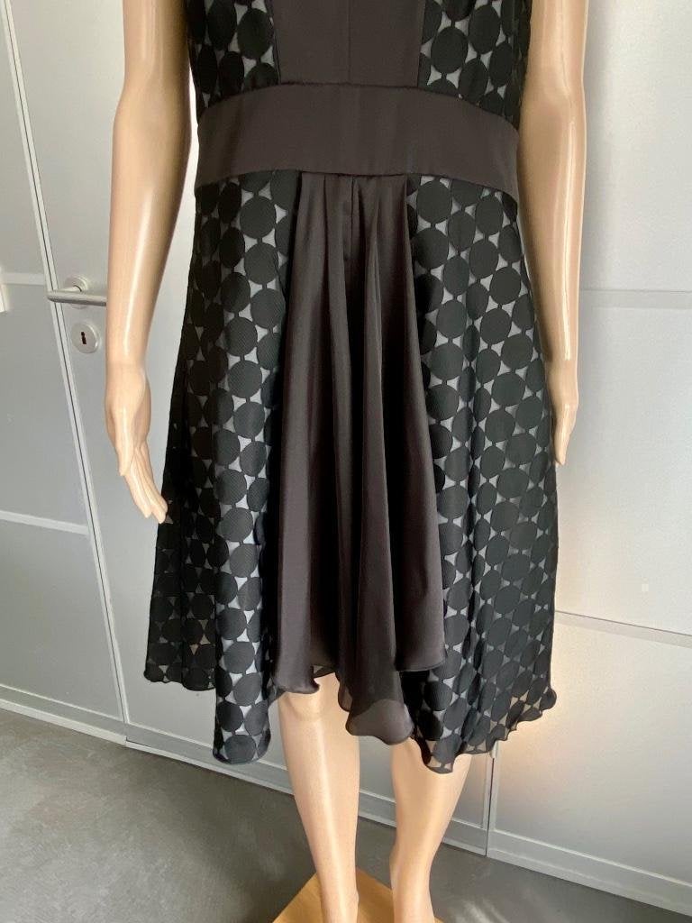 H366 Nieuw: Steps maat M=38 jurk jurkje feest zwart, Kleding | Dames, Maat 38/40 (M), Zwart, Nieuw, Ophalen of Verzenden
