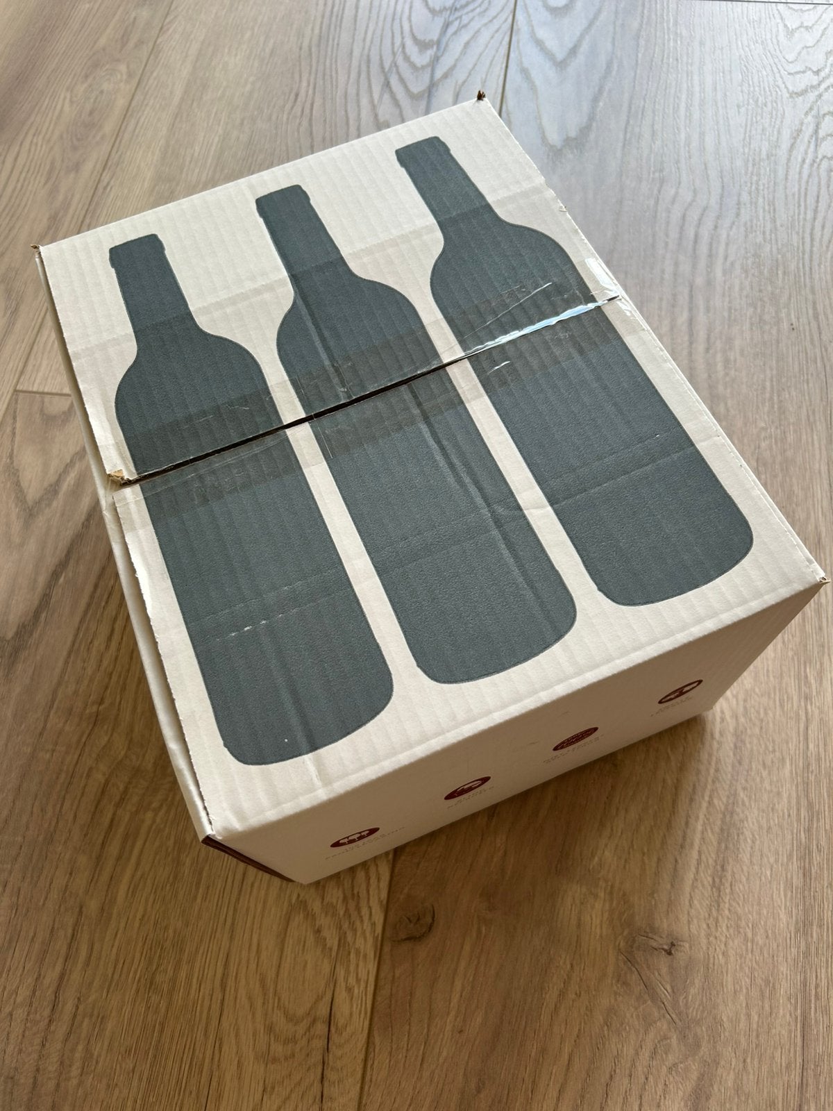 ✅ Grote partij, 600 stuks WIJN verzend dozen, Ophalen, Doos, Opvouwbaar, Minder dan 50 cm