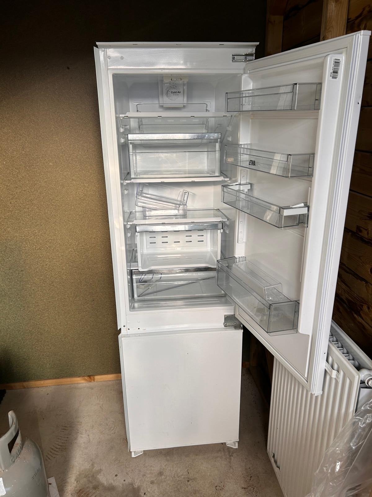 Witte Etna Koelkast met Vriesvak INBOUW- Zo goed als nieuw, Ophalen, 120 tot 140 cm, 100 tot 150 liter, Zo goed als nieuw