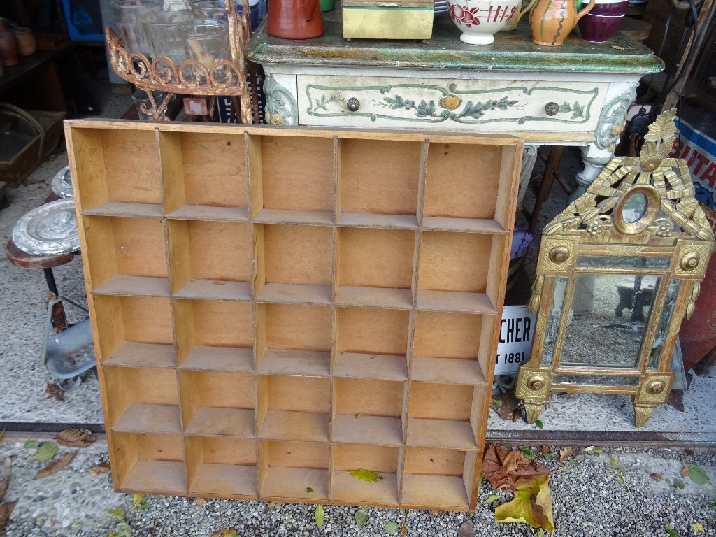 mooi Frans vakkenrek wandrek vakkenkastje, Antiek en Kunst, Antiek | Woonaccessoires, Ophalen