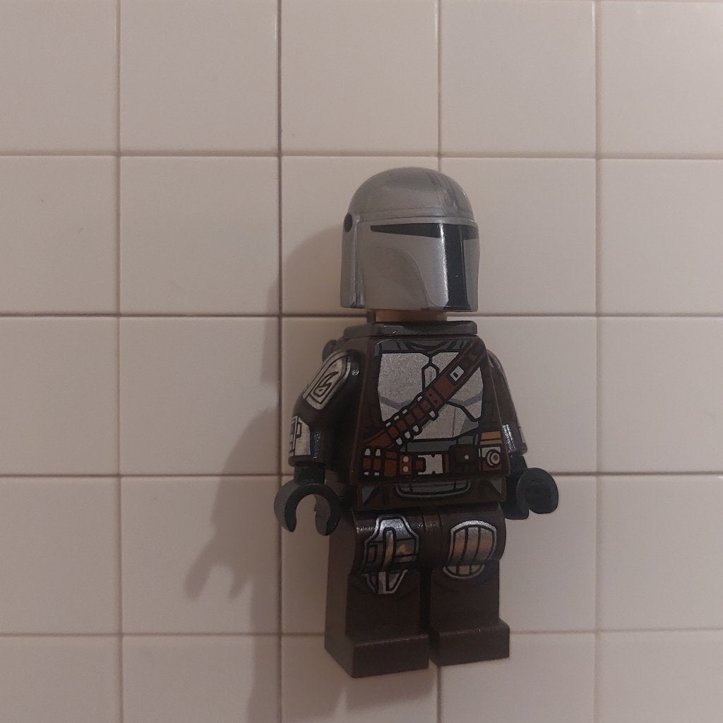 LEGO Star Wars Minifig - Din Djarin - sw1258, Ophalen of Verzenden, Zo goed als nieuw