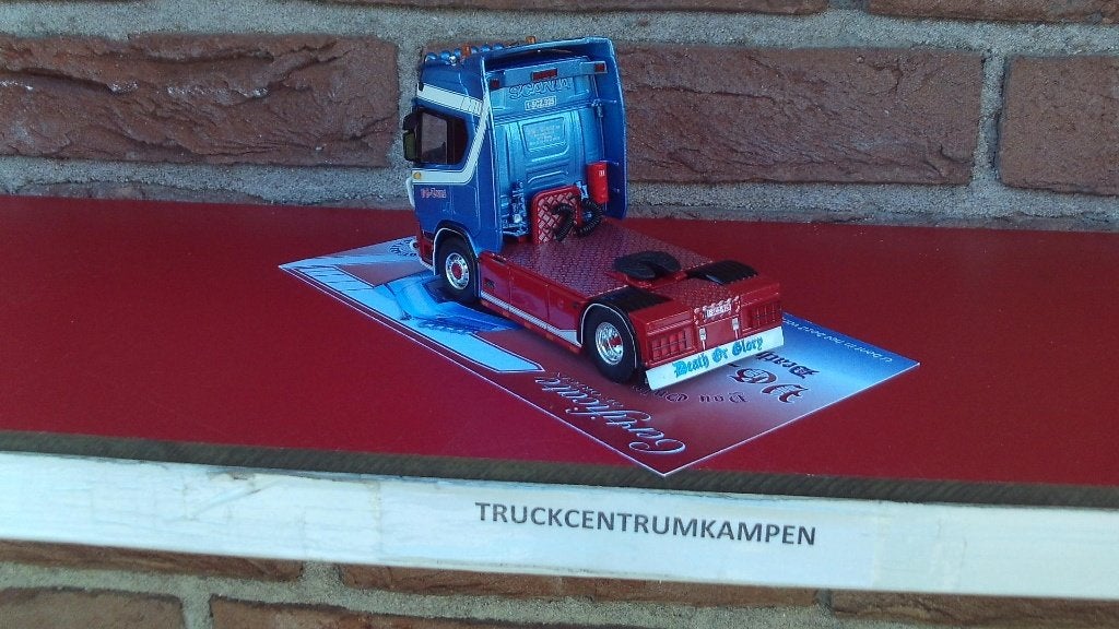 Tekno  Scania  R - Serie  van  VG  Trans., Ophalen of Verzenden, Nieuw, Bus of Vrachtwagen, Tekno