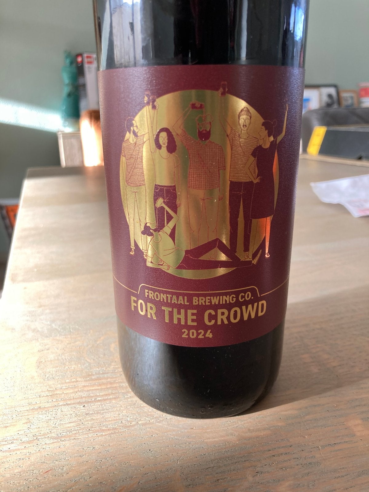 Frontaal - For the Crowd 2024 1x, Verzamelen, Biermerken, Ophalen of Verzenden, Nieuw, Flesje(s), Overige merken