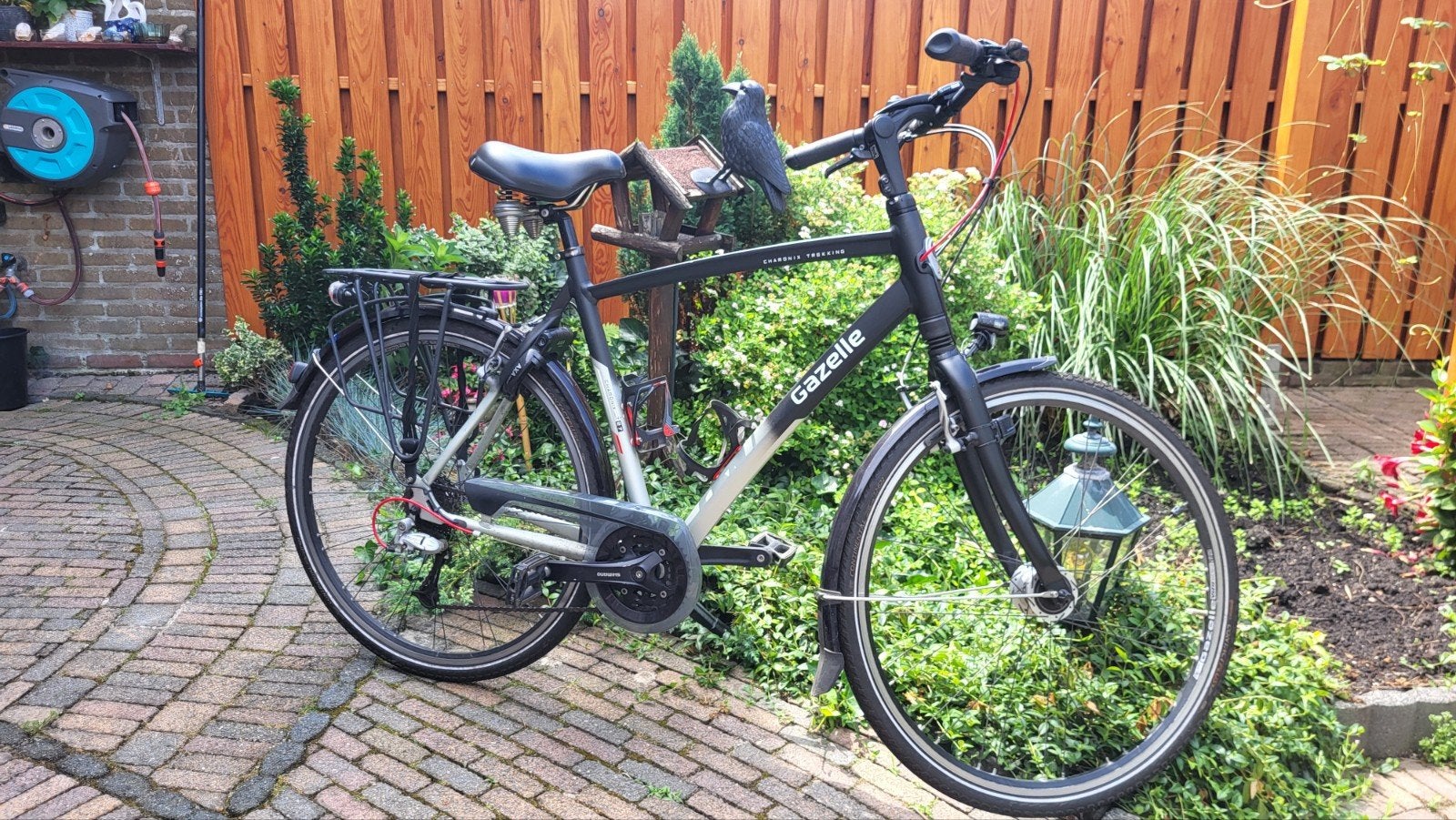 Gazelle Chamonix T27 herenfiets, Ophalen, 28 inch, Velgrem, 56 cm of meer