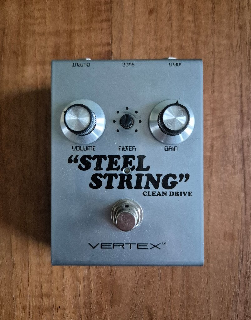 Vertex Steel String Clean Drive MKI, Ophalen of Verzenden, Zo goed als nieuw, Distortion, Overdrive of Fuzz