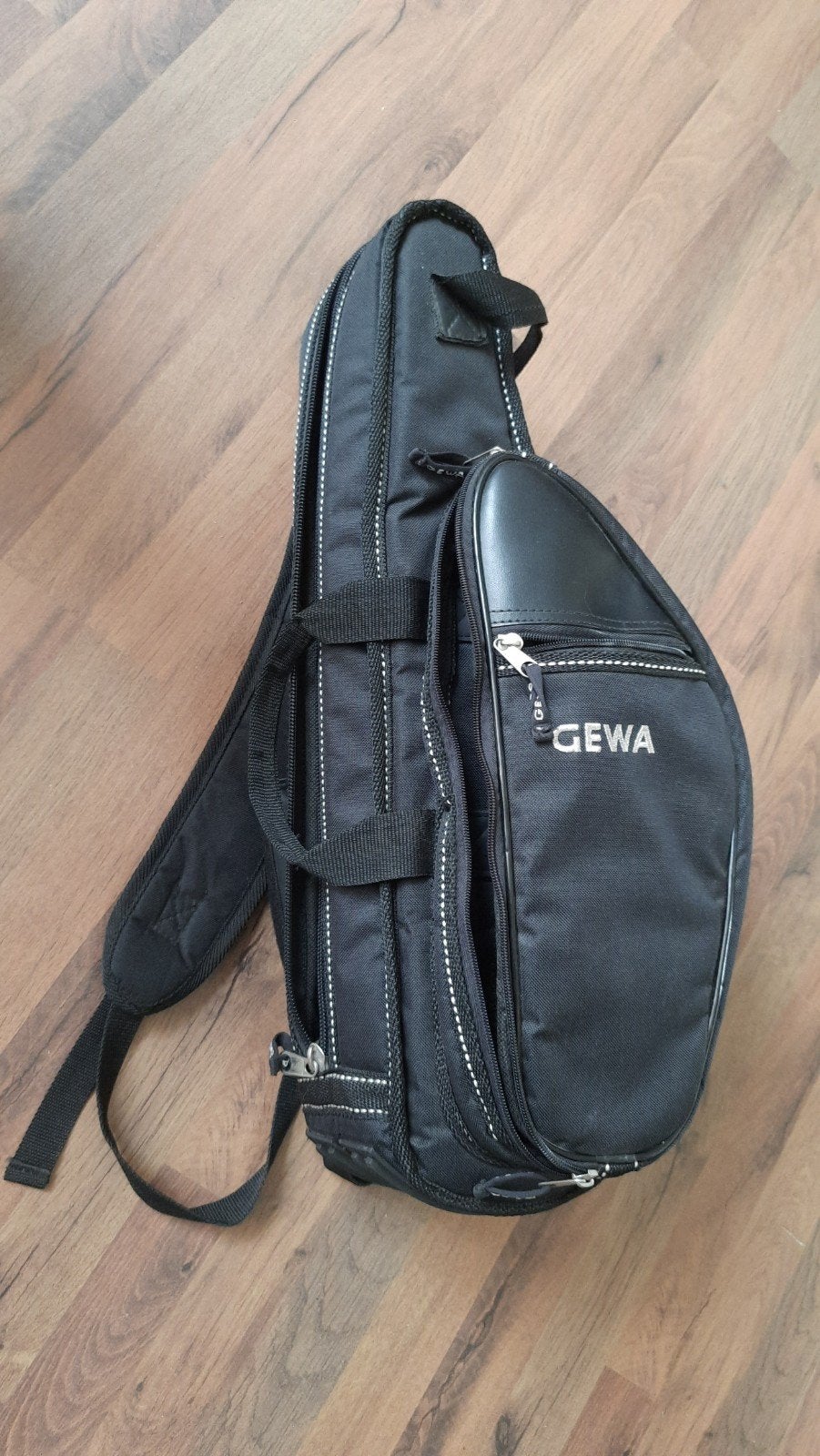 Gewa altsaxofoon tas, altsax transporttas / rugzaktas, Ophalen, Zo goed als nieuw, Saxofoon