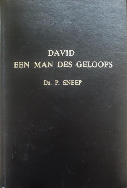 ds. P. Sneep (CGK) - David, een man des geloofs - 7 preken, Boeken, Ophalen of Verzenden, Gelezen, Christendom | Protestants