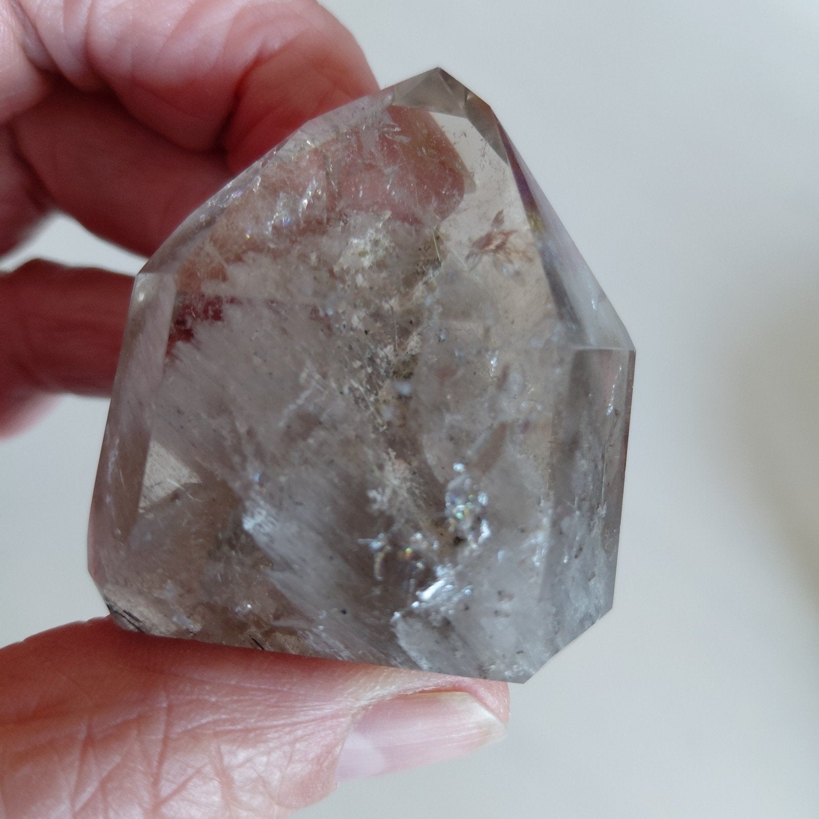 Mooie lodoliet punt, Ophalen of Verzenden, Mineraal