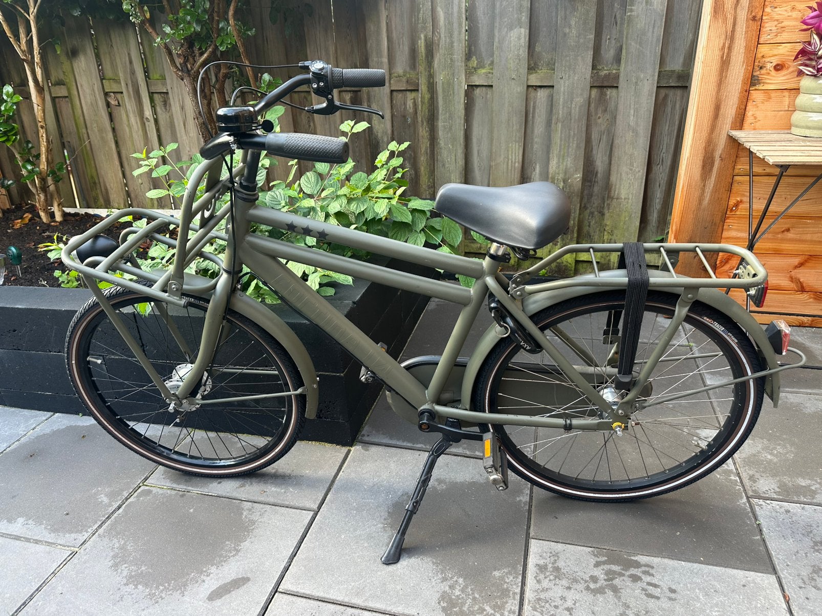 Stoere jongensfiets Cortina U4 Transport 24 inch., Ophalen, Terugtraprem, 24 inch, Zo goed als nieuw