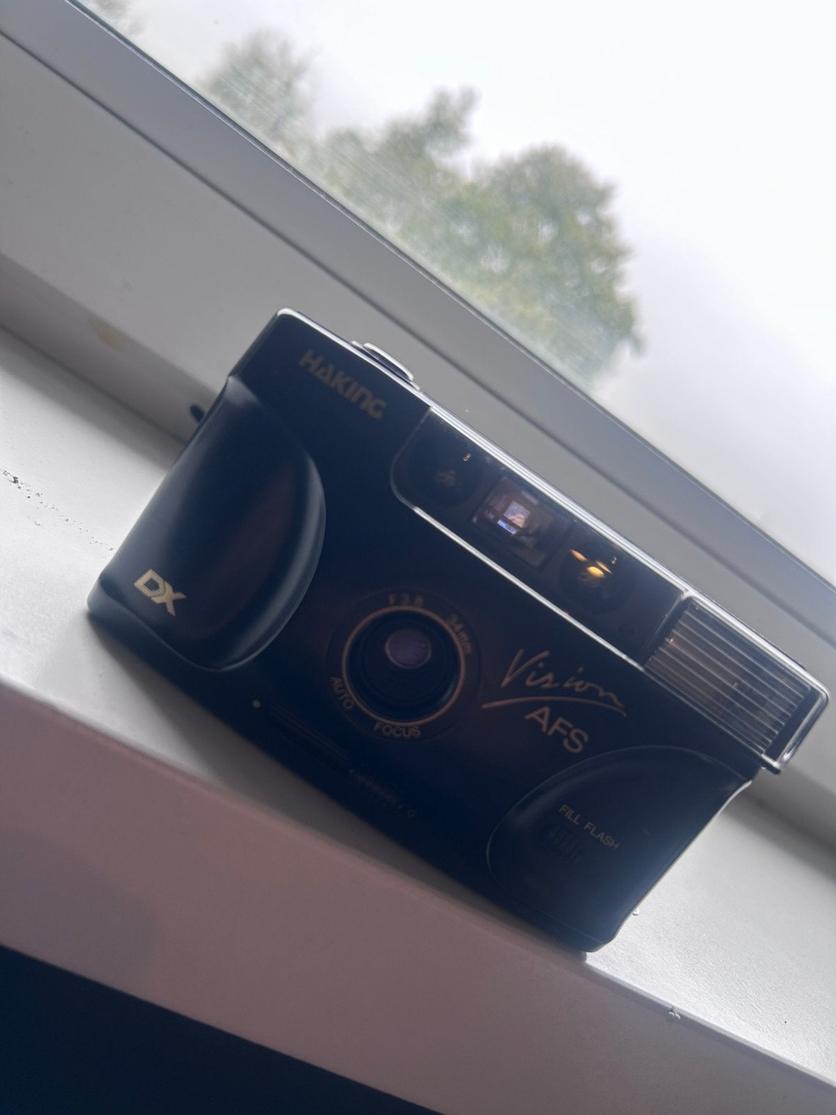 Vintage Haking Vision AFS 35mm Compact Camera Point & Shoot, Audio, Tv en Foto, Ophalen of Verzenden, Zo goed als nieuw, Compact