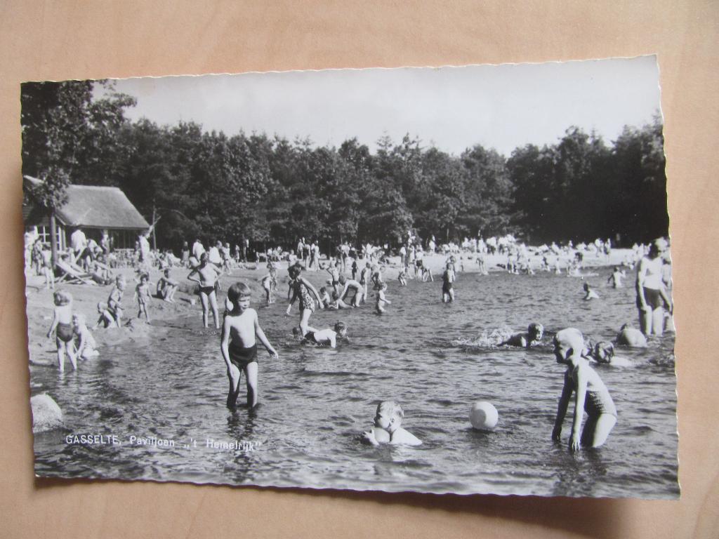 Gasselte, echte foto 't Hemelrijk, Spierenburg, Ophalen of Verzenden, 1960 tot 1980
