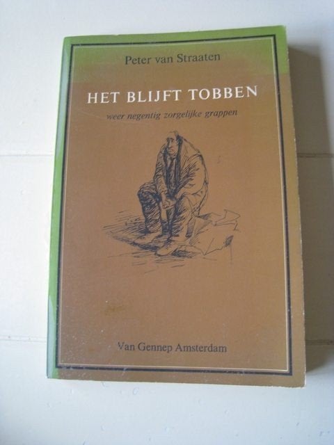 Peter van Straaten- Het Blijft Tobben-1978, Verzenden, Gelezen, Overige typen