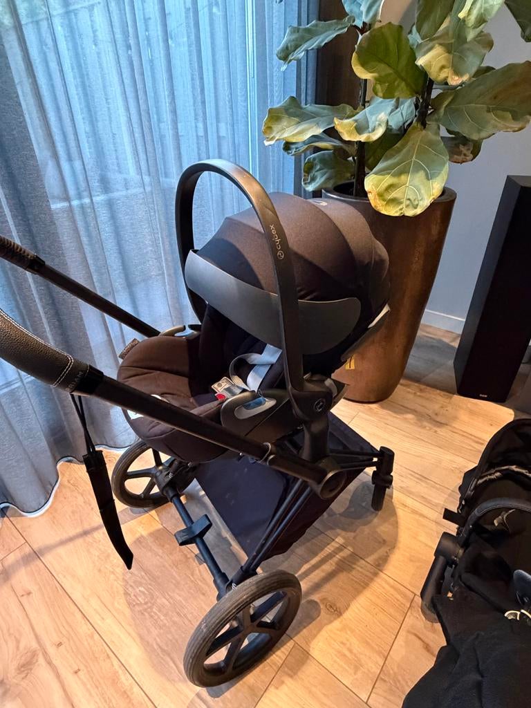 Cybex Platinum Priam kinderwagen/wandelwagen (black/black), Kinderen en Baby's, Kinderwagens en Combinaties, Ophalen of Verzenden