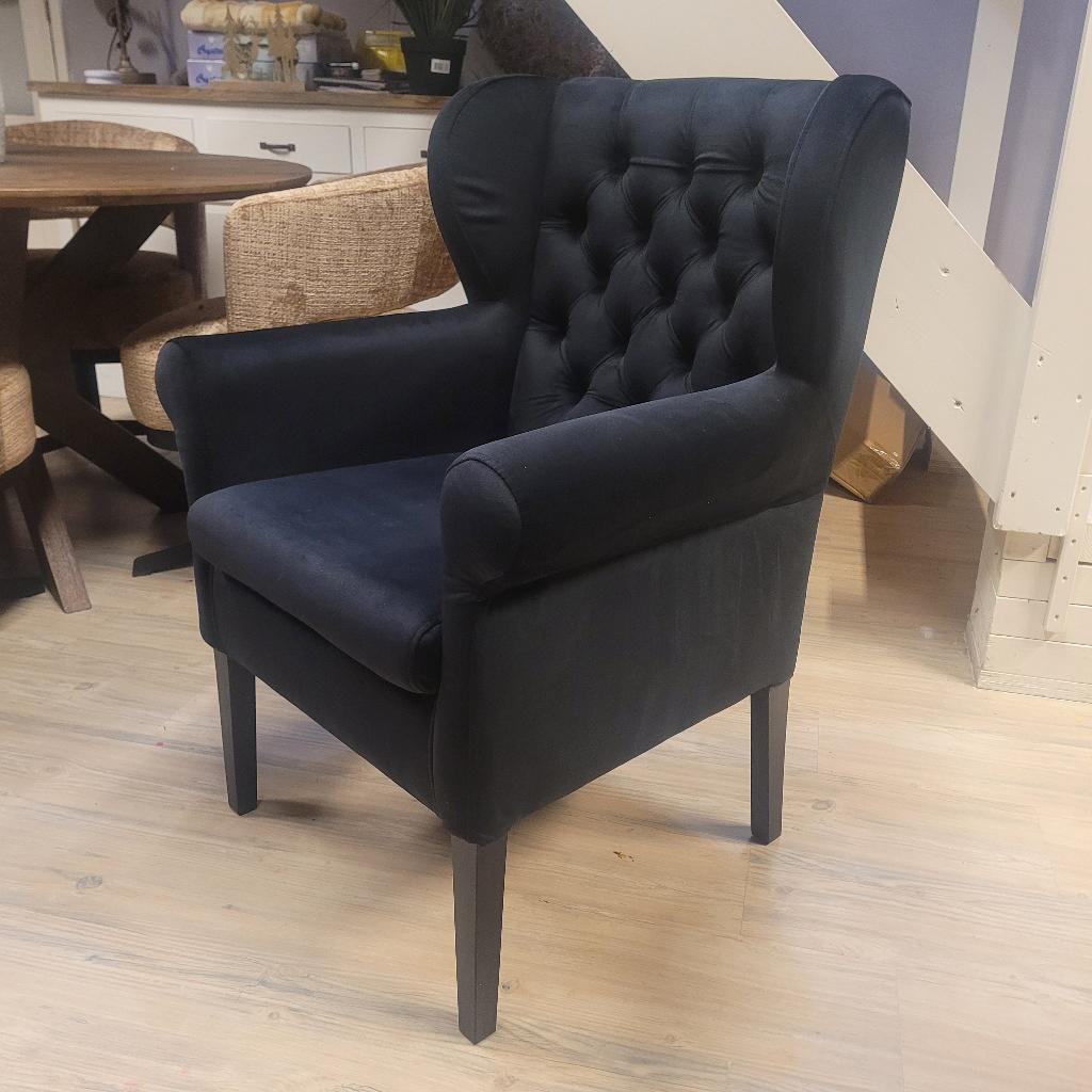 *ACTIE* Landelijke Eetkamerstoel Roman Stel Zelf Samen (7), Huis en Inrichting, Stoelen, Overige kleuren, Landelijke eetkamerstoelen stoelen capiton stof velvet velours