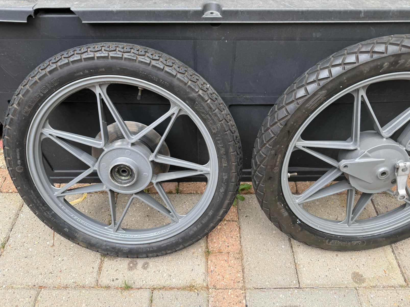 Set 17 inch sterwielen Yamaha fs1 dx, Ophalen, Zo goed als nieuw, Overige typen, Yamaha