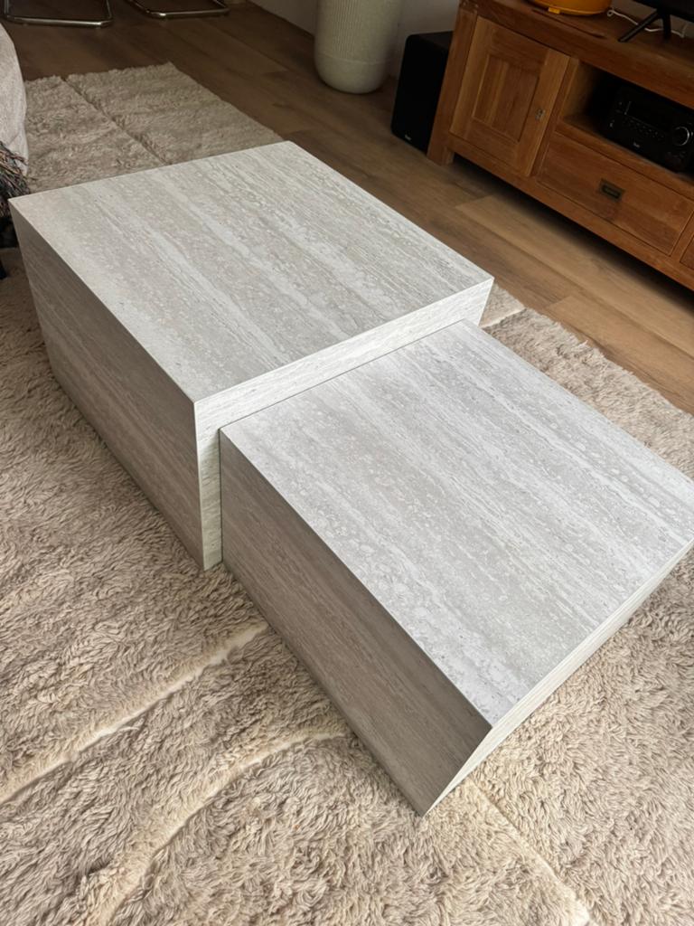 Salontafels van de Jysk, Ophalen, 100 tot 150 cm, Vierkant, 50 tot 100 cm
