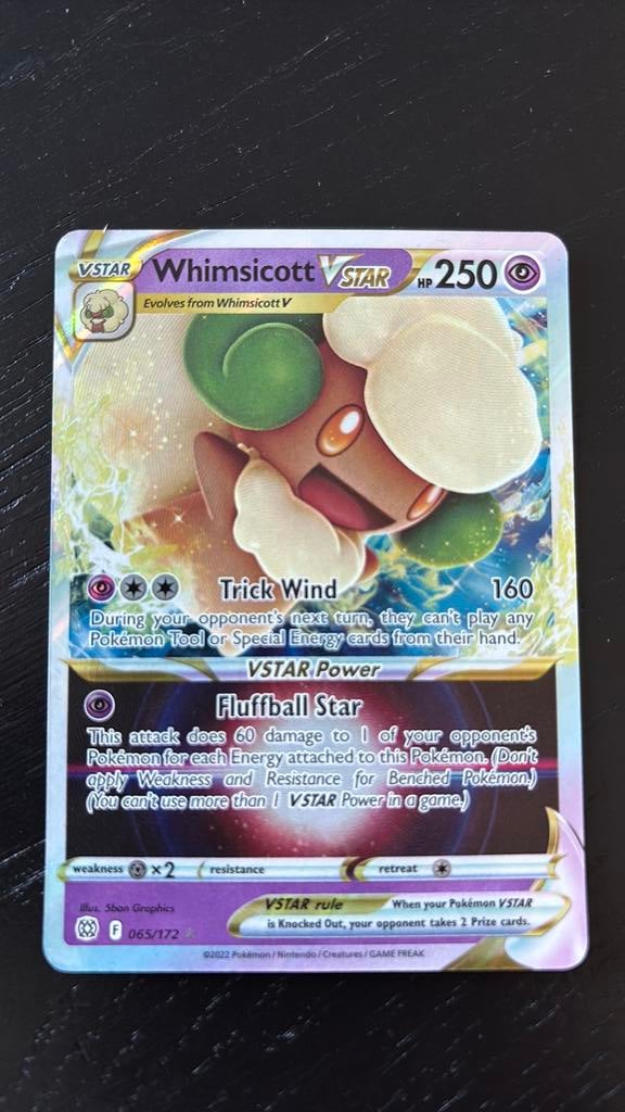 Whimsicott Vstar 065/172, Ophalen of Verzenden, Nieuw