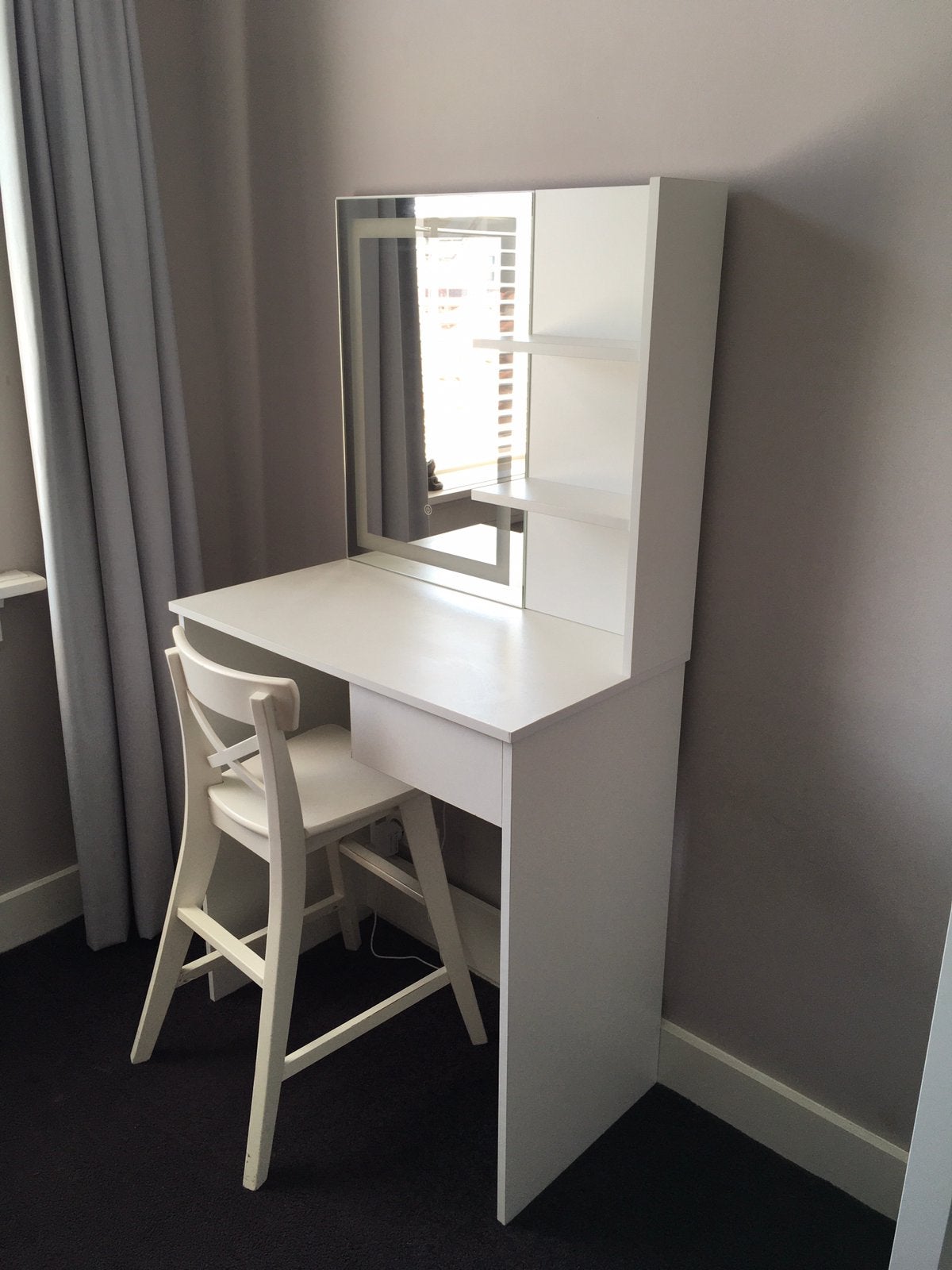 Kaptafel ex/inclusief stoeltje, Ophalen, 50 tot 100 cm, Zo goed als nieuw, Minder dan 100 cm