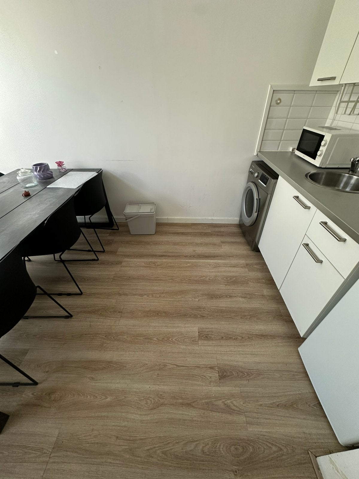 PVC klik laminaat 25 m2 (zelf eruit halen), Ophalen of Verzenden, Zo goed als nieuw, 25 tot 50 m², Laminaat