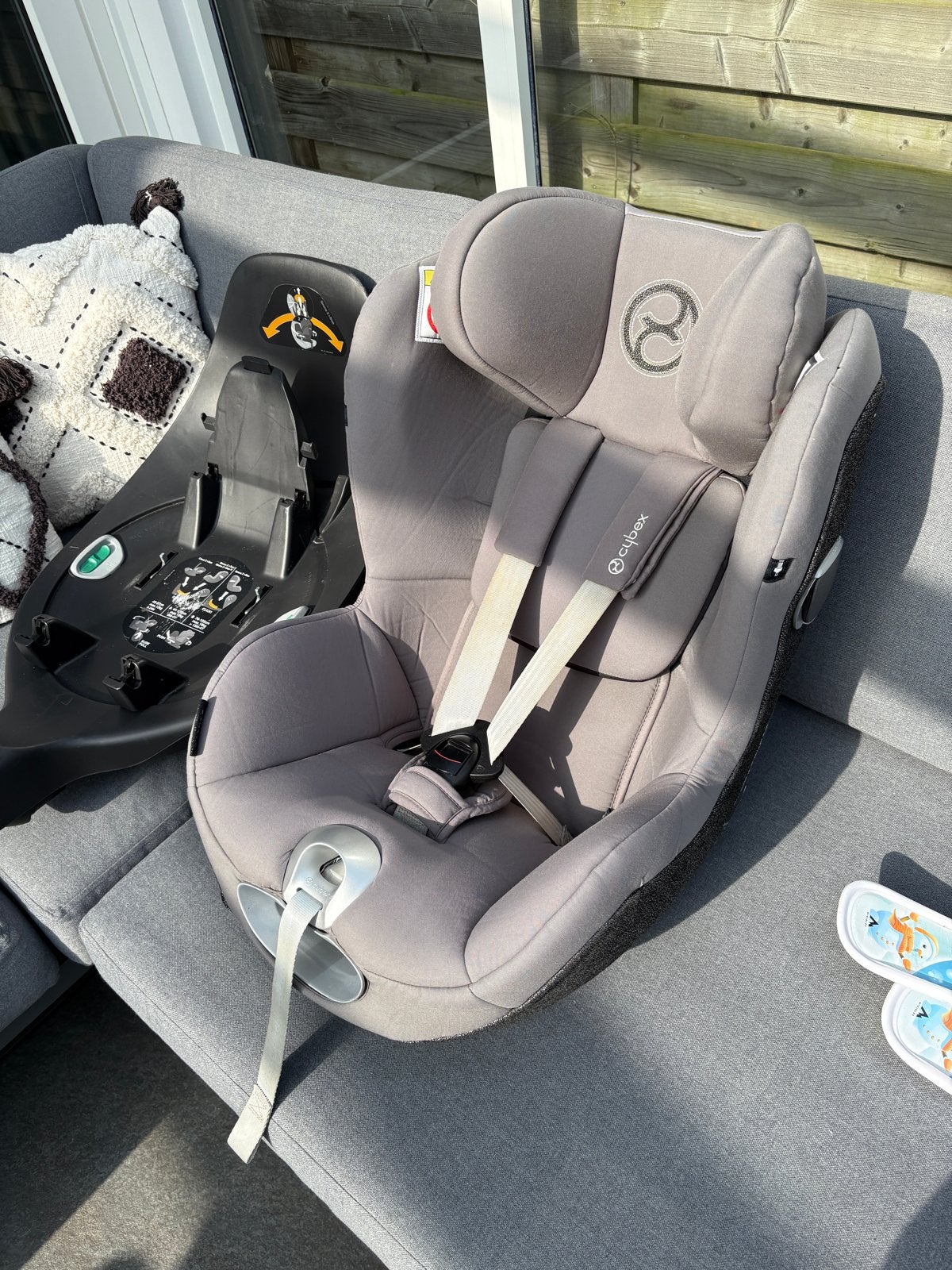 Cybex Sirona Z i-Size autostoel met Base Z, 0 t/m 18 kg, Verstelbare rugleuning, Zo goed als nieuw, Isofix