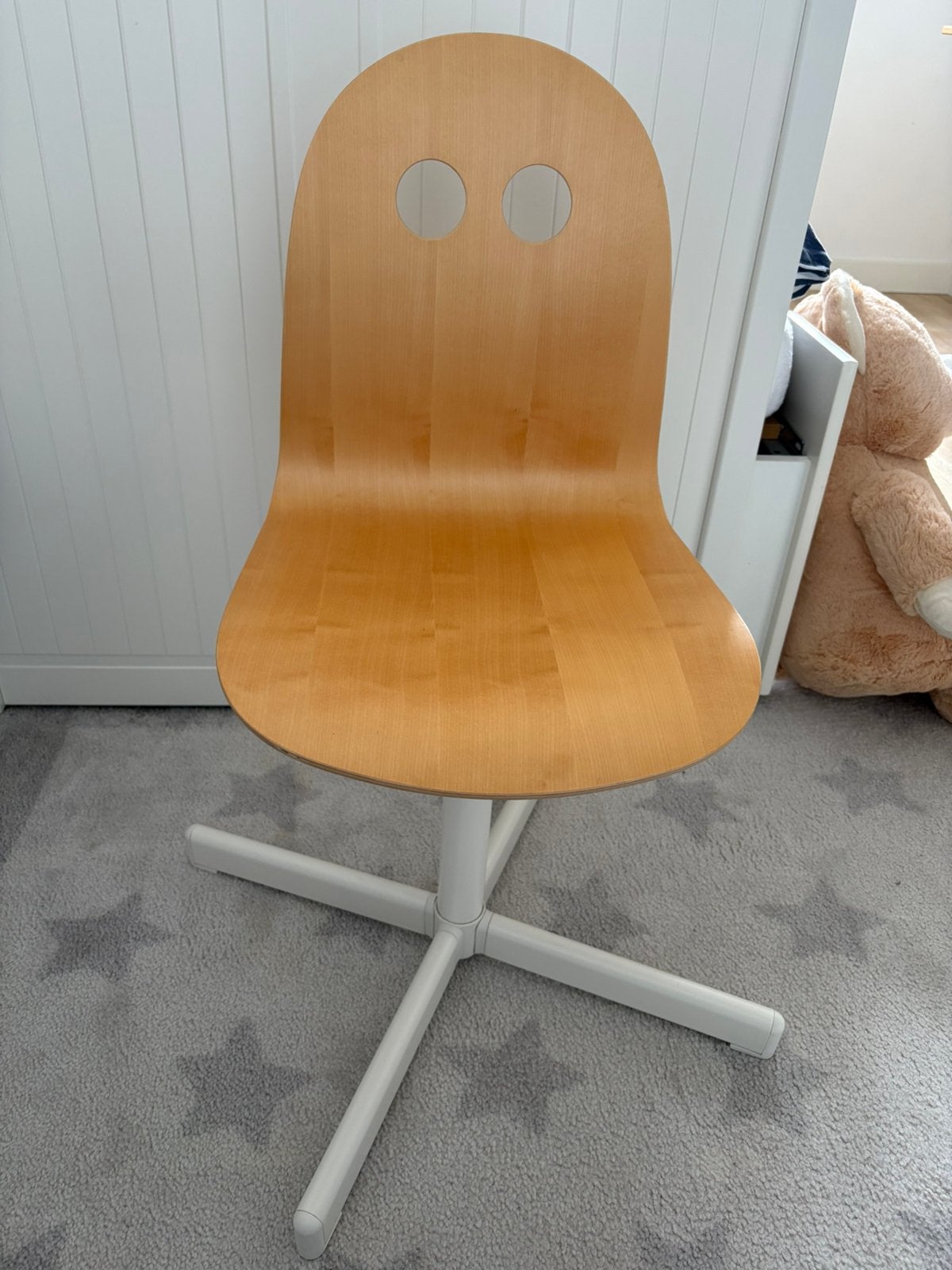 Bureaustoel voor kind IKEA Valfred / Sibben, Ophalen, Gebruikt, Bruin, Bureaustoel