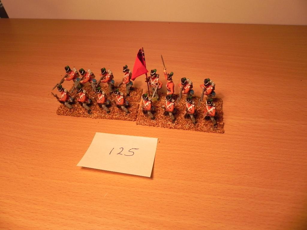 Slag bij Waterloo, infanterie(125) Hinchliffe, Ophalen of Verzenden, Nieuw, 1:35 tot 1:50, Figuur of Figuren