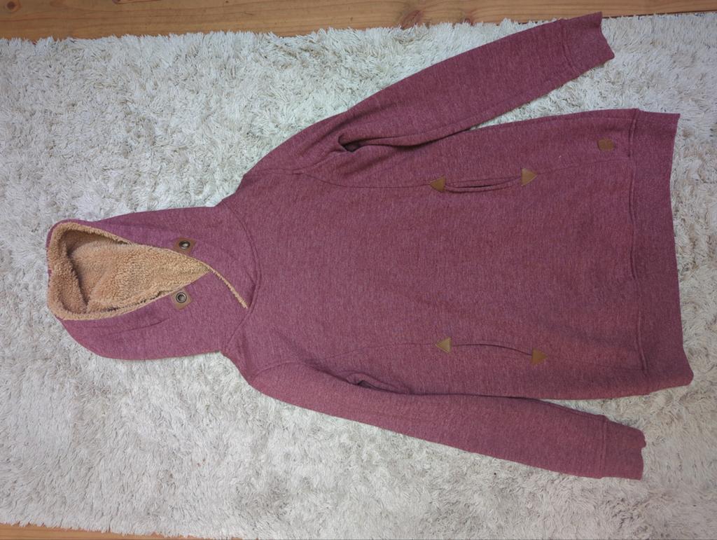 Oxmo hoodie met teddy voering - Maat XS, Kleding | Dames, Oxmo, Ophalen of Verzenden, Zo goed als nieuw, Maat 34 (XS) of kleiner