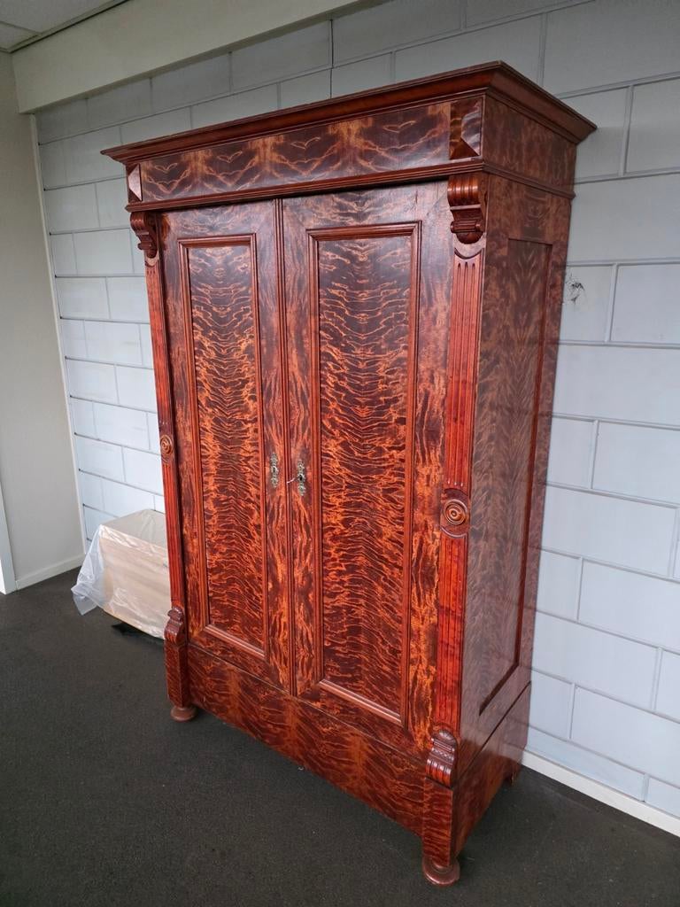 Mahonie Linnenkast, Ophalen of Verzenden
